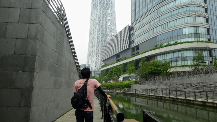 東京スカイツリー下