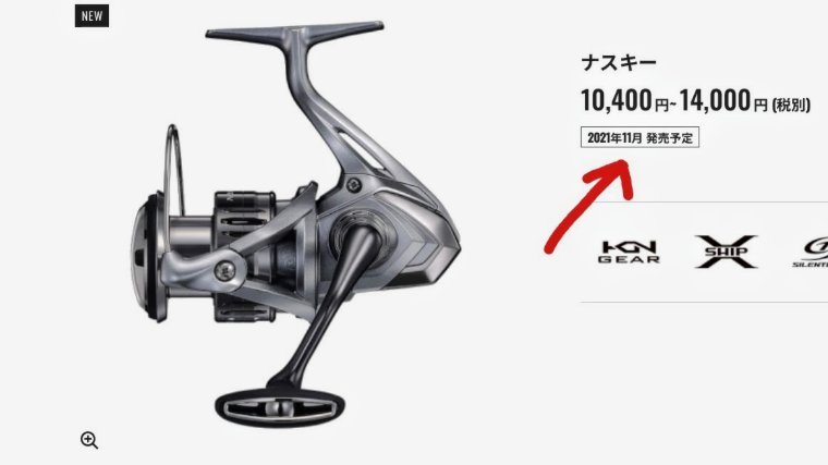ナスキー21の発売は11月